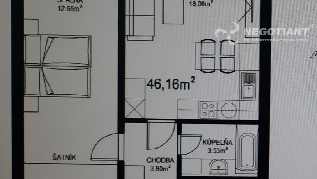 Na predaj 2 izbový byt v novostavbe na Miletičovej ul. | Bratislava