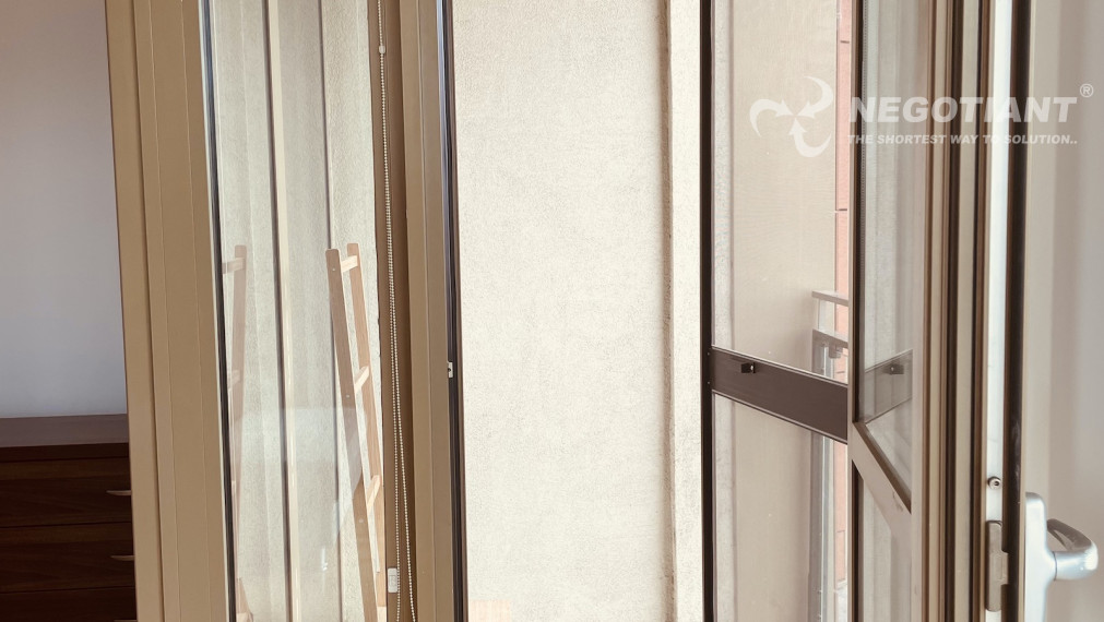 Na predaj priestranný 2 izbový byt s loggiou v bytovej časti Brana komplexu Vienna Gate.